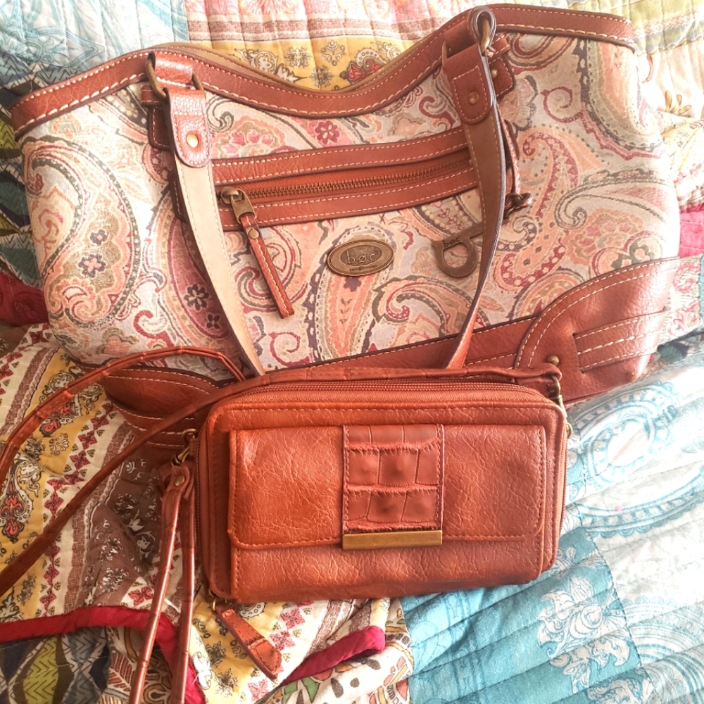 Elegant Brown  B.O.C Women's PURSE WALLET NOT B.O.C BRAND